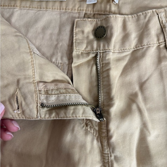Barbour Commando Trouser in Dark Stone khaki lightweight pants - US size 6 - Picture 9 of 12